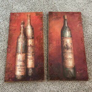 Wine Bottle Wall Art